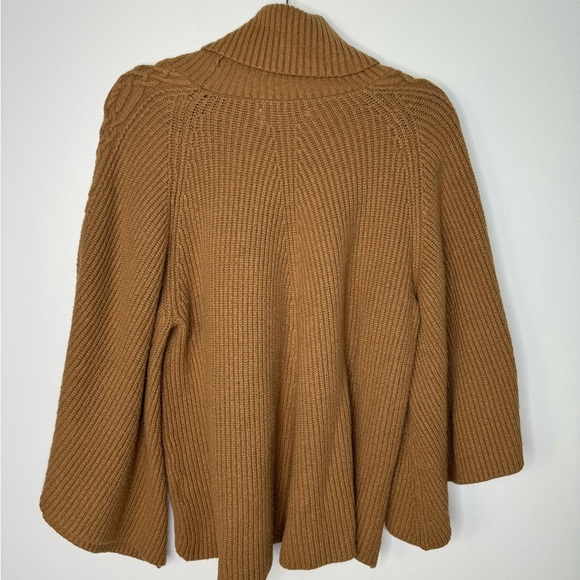 By Anthropologie tan Kali Poncho Sweater - Picture 10 of 10